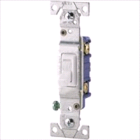 SWITCH TGL QT 1P GRD WHITE EA