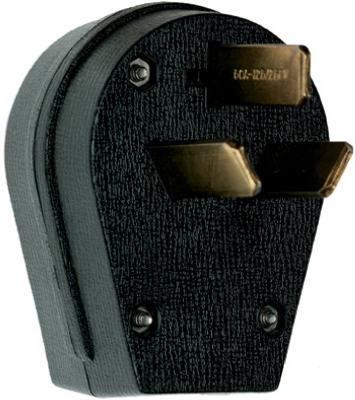 30/50A BLK RANGE PLUG