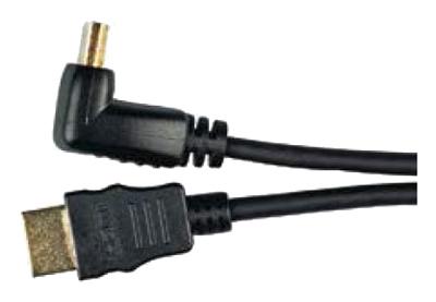 6' BLK HDMI R CONNECTOR