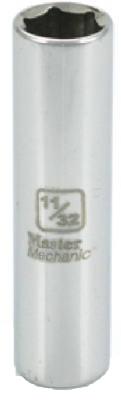 MM1/4DR 11/32DEEPSOCKET
