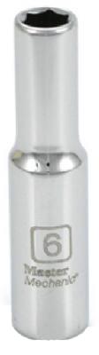 MM1/4DR 6MM DEEP SOCKET