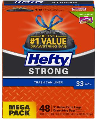 48CT 33GAL TRASH BAG