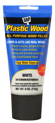 6OZ WHT Plas WD Filler