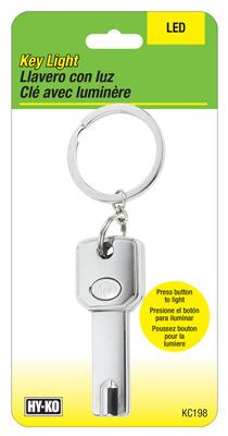 SLV LED KEY LGT/CHAIN