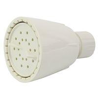 SHOWERHEAD FX/MT ADJ SPRAY WHT
