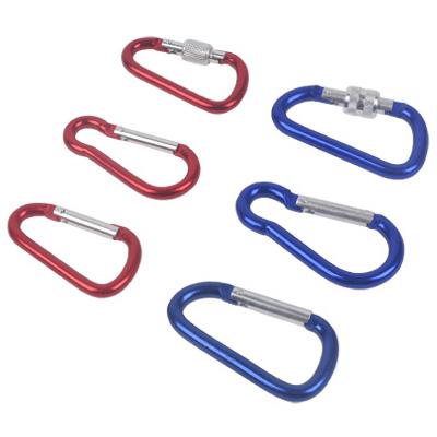 6PC CARABINEER SET