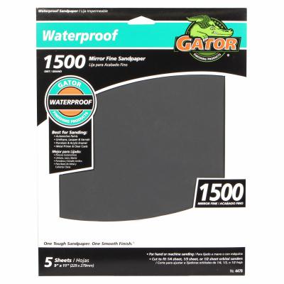 5PK 9X11 2K G SANDPAPER