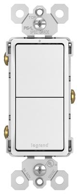 15A WHT 2SP DECO SWITCH
