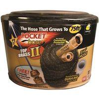 HOSE POCKET TOP BRASS2 75FT