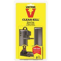 MOUSE TRAP CLEAN-KILL 2PK
