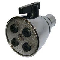 SHOWERHEAD ADJ PLASTIC CHROME