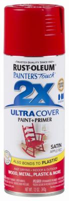 PT2 12OZ RED SAT PAINT