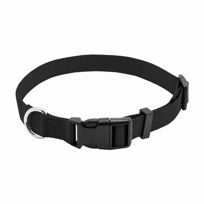 PE 1x26 BLK Dog Collar