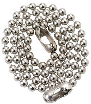 MP 15"CHR STOPPER CHAIN