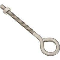 EYE BOLT W/NUT 5/16X5IN SS
