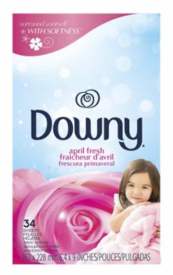 34CT April Downy Sheets