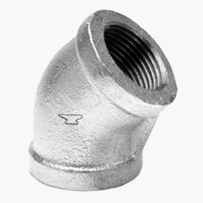 1/4 GALV 45 DEG ELBOW
