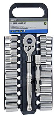 MM 22PC 1/2"DR SOCK SET