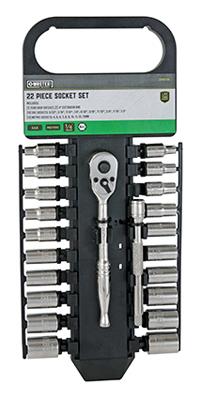 MM 22PC 1/4"DR SOCKET