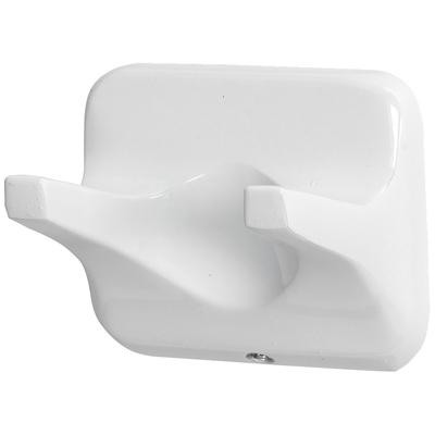 HP WHT DBL ROBE HOOK