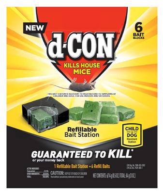 6REFILL MICE STATION