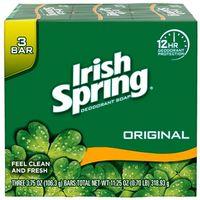 3PACK IRISH SPRING SOAP 3.75OZ