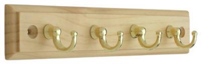 4Hook Pine/BRS Key Rail
