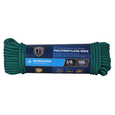 3/8X100 32 POLY ROPE