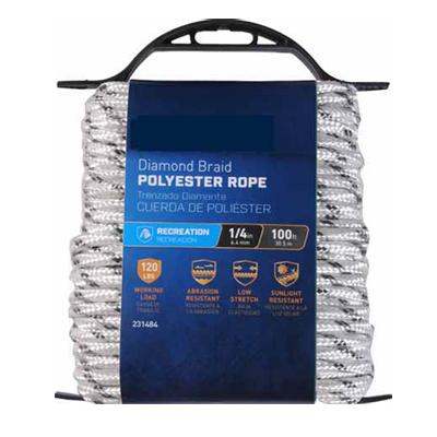 1/4"X100' POLY ROPE
