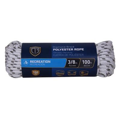 3/8"X100' POLY ROPE