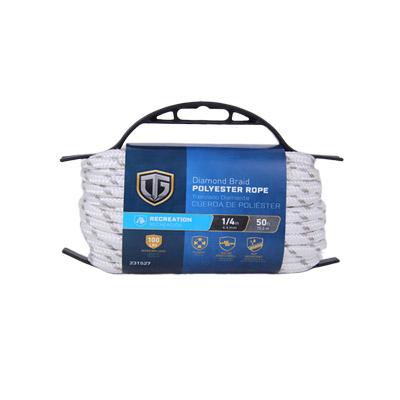 1/4"X50' POLY ROPE
