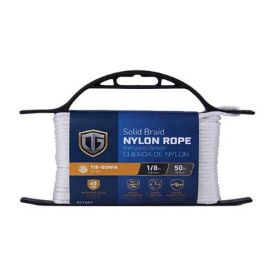 1/8X50 WHT NYL ROPE