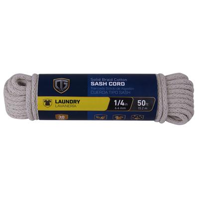 1/4X50COTT SASH CORD