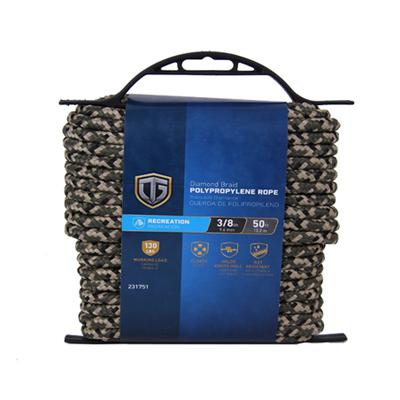 3/8x50 Camo Poly Rope