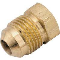 PLUG FLARE BRASS 3/8 IN