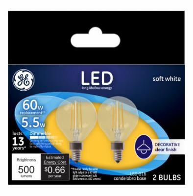 GE2PK 5.5W SW G16 Bulb