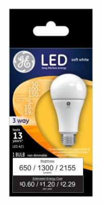 GE 5/12/17 SW A19 BULB