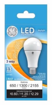 GE LED 5/12/17W DL A19