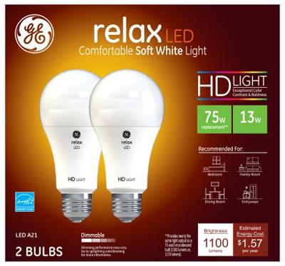 GE2PK 13W SW A19 BULB
