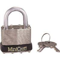 PADLOCK STEEL 1-1/2IN VRTCL KD