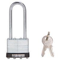 PADLOCK STEEL 1-1/2IN VRTCL KD