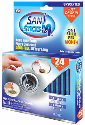 No Odor Drain Sanistick