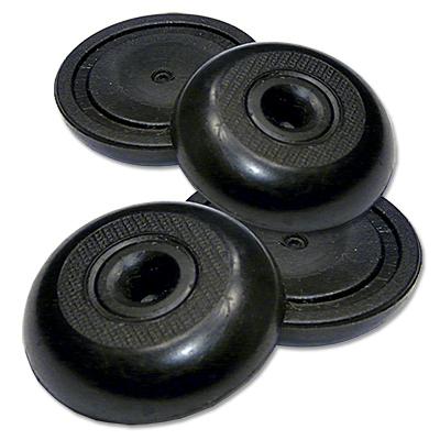 TG 4PK 1-1/8" BLK PADS