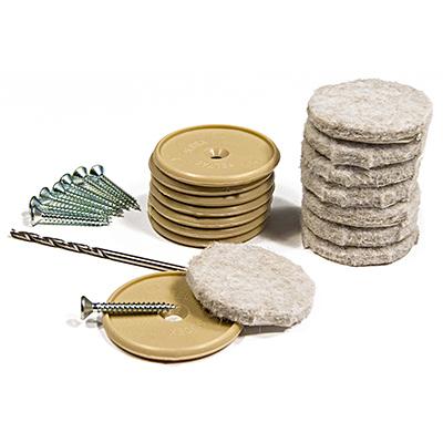 TG 8PK 1-1/8" TAN PADS