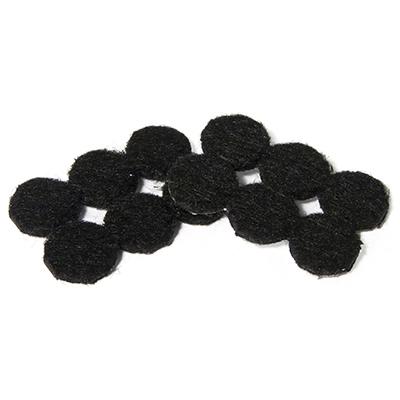 TG 24PK 3/4" BLK PADS