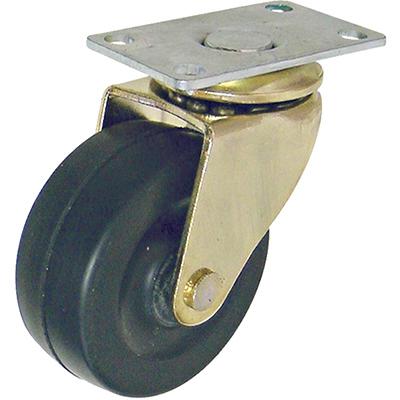 TG 2PK 2"BLK WHL CASTER