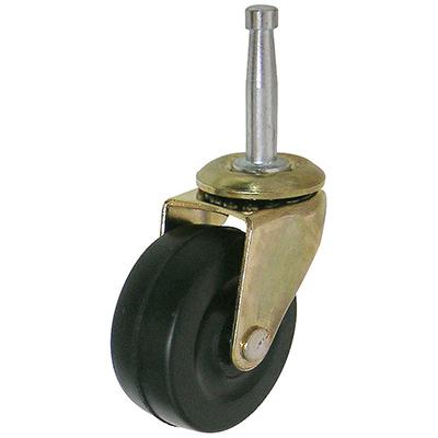 TG 2PK 2"BLK WHL CASTER