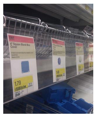 HANGERS BIN CARD KIT