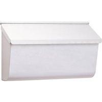 WHT Galv Wall Mailbox