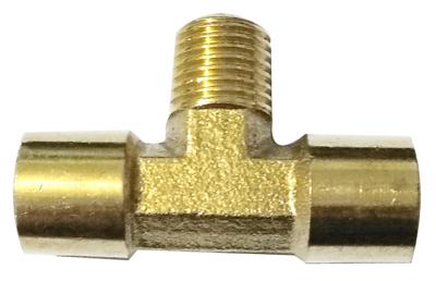 MM1/4" NPT TEE FITTING